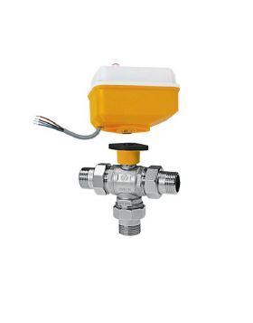 Ηλεκτροβάνα BrassForm 1'' τρίοδη