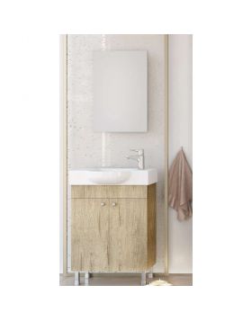 Έπιπλο μπάνιου Drop Litos 55cm PL Wood