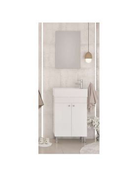 Έπιπλο μπάνιου Drop Litos 50cm White