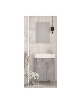 Έπιπλο μπάνιου Drop Litos 50cm Granite