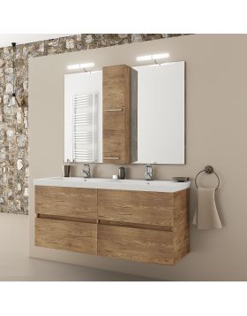 Έπιπλο μπάνιου Drop Luxus 120cm PL Wood