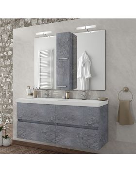 Έπιπλο μπάνιου Drop Luxus 120cm Granite
