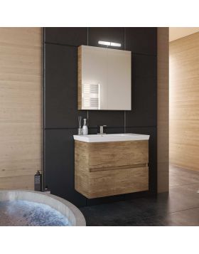 Έπιπλο μπάνιου Drop Luxus 70cm PL Wood