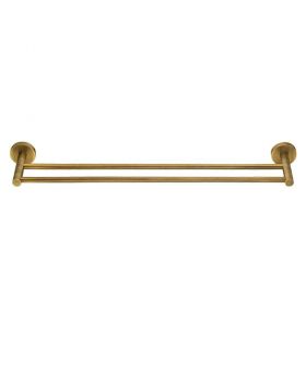 Πετσετοθήκη Sanco Ergon διπλή 60cm M25-25905 Bronze Mat