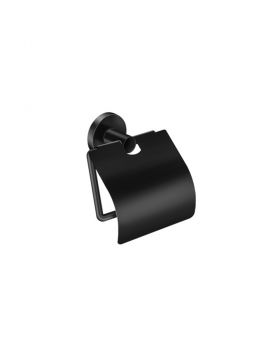 Χαρτοθήκη Sanco Ergon με καπάκι M116-25917 Black Mat