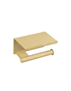 Χαρτοθήκη Sanco Academia με καπάκι AB12-21807 Brushed Brass