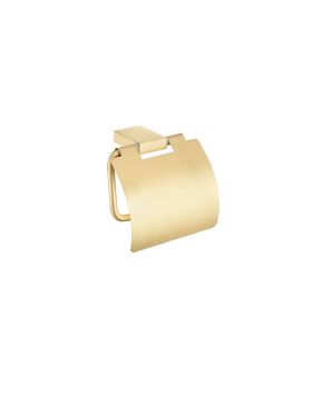 Χαρτοθήκη Sanco Academia με καπάκι AB12-21817 Brushed Brass