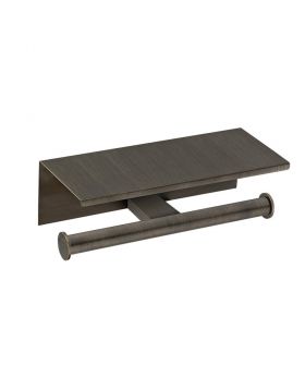 Διπλή Χαρτοθήκη Sanco Academia με καπάκι DM25-21827 Dark Bronze Mat
