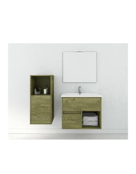 Έπιπλο μπάνιου Drop Sorrento 65 Natural Wood-2