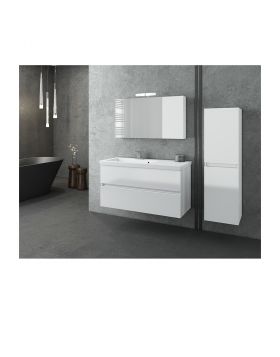 Έπιπλο μπάνιου Drop Luxus 100cm White