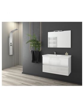 Έπιπλο μπάνιου Drop Luxus 85cm White-1