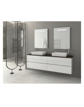 Έπιπλο μπάνιου Drop Luxus 160cm White