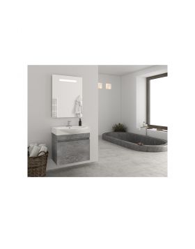 Έπιπλο μπάνιου Drop Senso 65cm Granite-2
