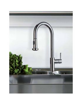 Μπαταρία νεροχύτη πάγκου Paini Arena 14707 Χρωμέ