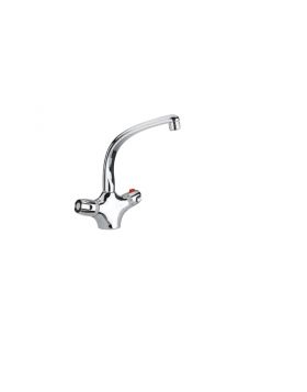 Μπαταρία νεροχύτη πάγκου θερμοστατική Paini 2T 14510 Χρωμέ