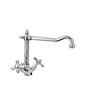 Μπαταρία νεροχύτη πάγκου Retro Paini Liberty 20808 Χρωμέ